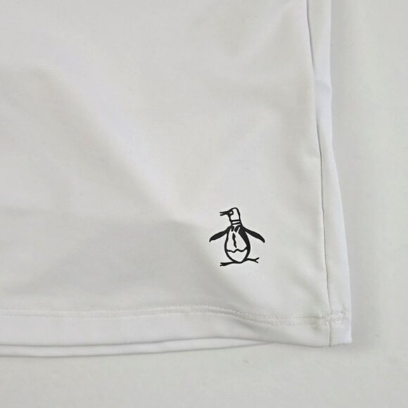 NWT Penguin Women's White Orange  Colorblock Tennis Skort Skirt Stretch Size XL - Picture 5 of 15